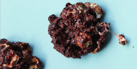 Cocoa marshmallow oat clusters