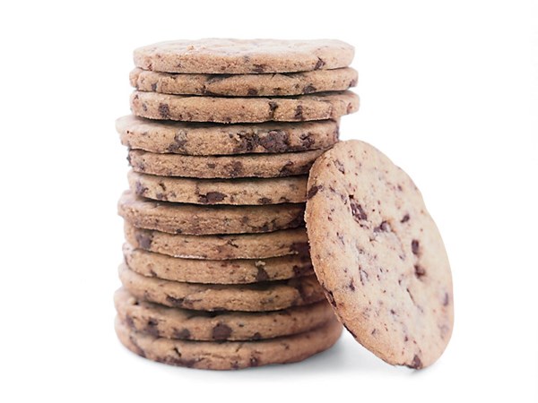Cocoa nib-chocolate chip cookies [Grace Parisi]