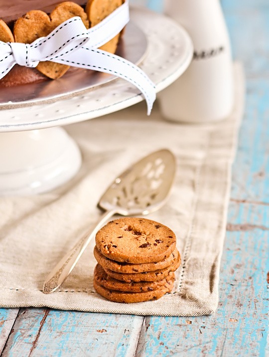 Cocoa nib cookies