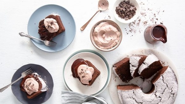 Cocoa whipped cream