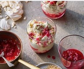 Coconut & lime Eton mess