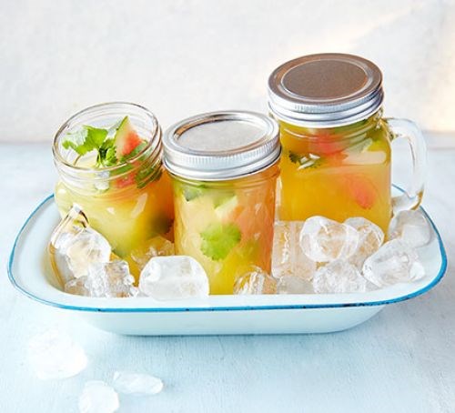 Coconut & pineapple cooler