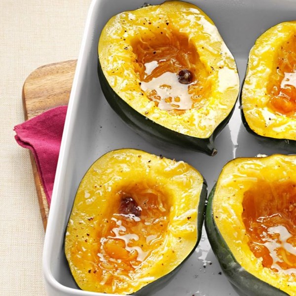 Coconut acorn squash