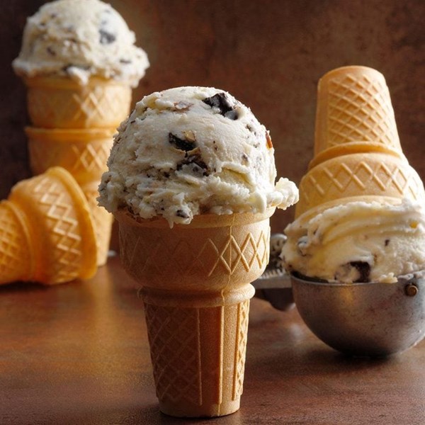 Coconut-almond chocolate chunk ice cream