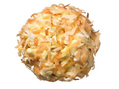 Coconut-almond popcorn balls
