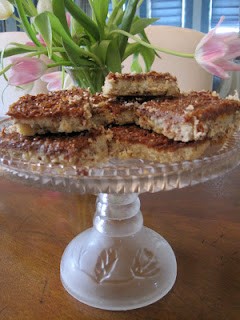 Coconut and caramel shortbread 