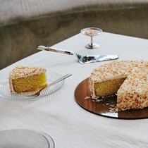 Coconut and cardamom cake