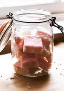Coconut and cardamom ice