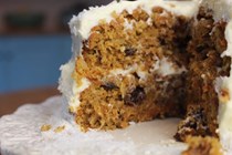 Coconut and carrot cake