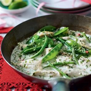 Coconut and coriander chicken