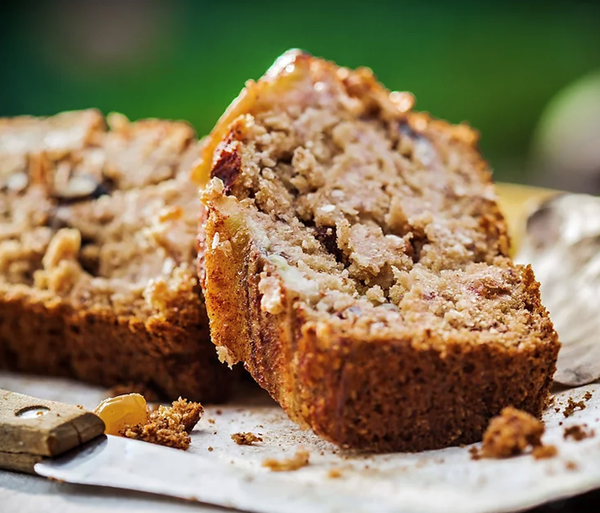 Coconut and cranberry loaf