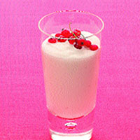 Coconut and pineapple smoothie