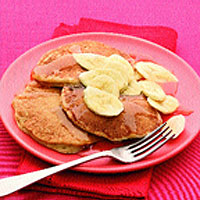 Coconut banana pancakes