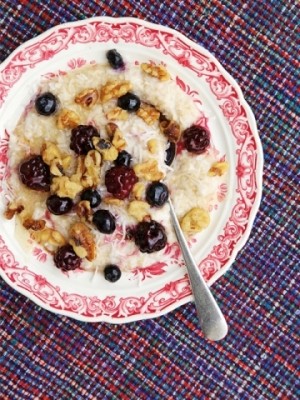 Coconut Bircher muesli
