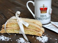 Coconut biscotti