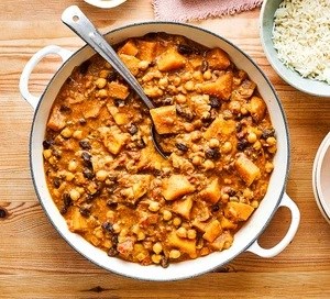 Coconut cashew & butternut squash curry