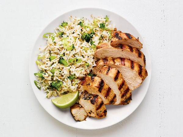 Coconut chicken and rice