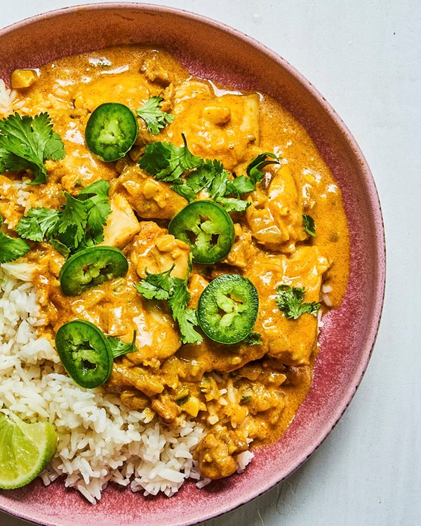 Coconut chicken curry