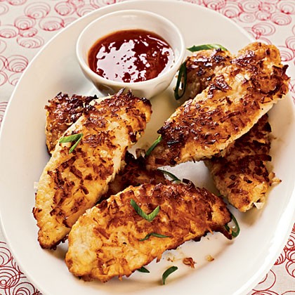 Coconut chicken fingers