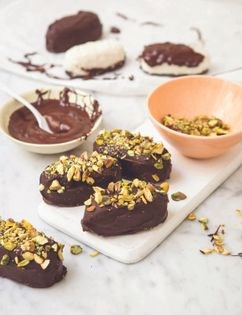 Coconut chocolate bars