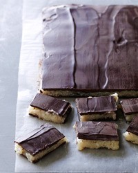 Coconut chocolate candy bars
