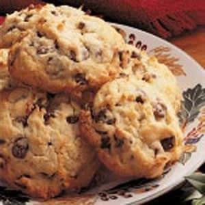 Coconut chocolate chip cookies