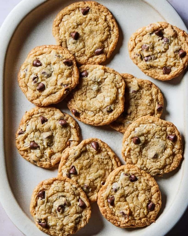 Coconut chocolate chip cookies