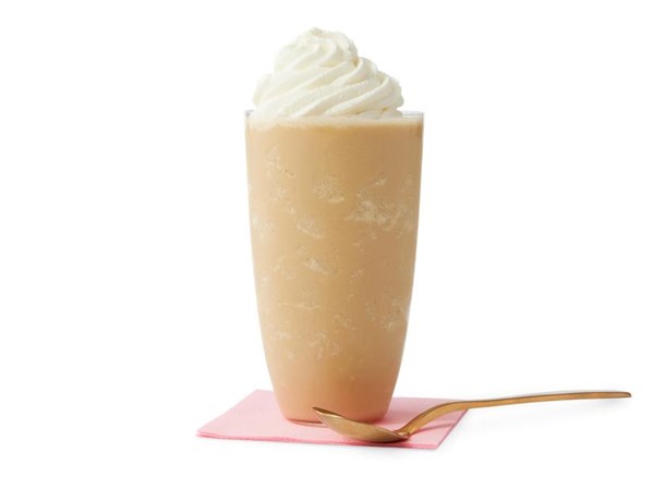 Coconut-coffee frappé