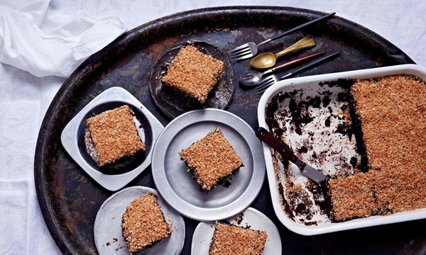 Coconut cowboy cake
