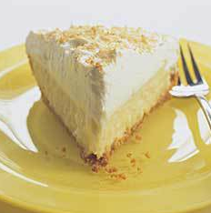 Coconut cream pie