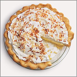 Coconut cream pie