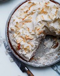Coconut cream pie