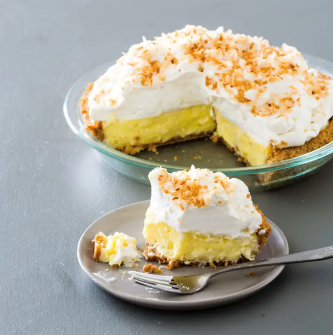 Coconut cream pie