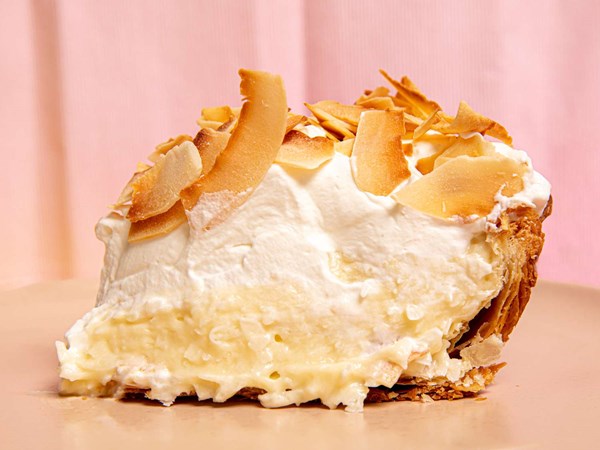 Coconut cream pie