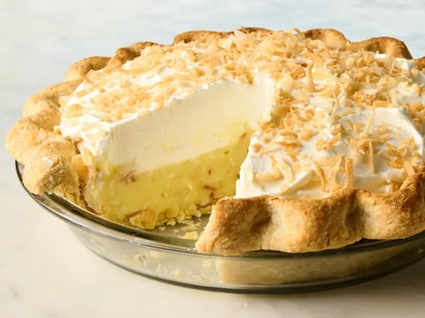 Coconut cream pie