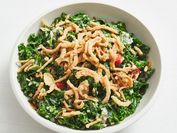 Coconut creamed kale