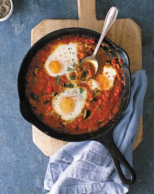 Coconut curry eggs
