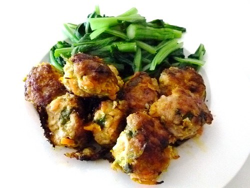 Coconut curry meatballs