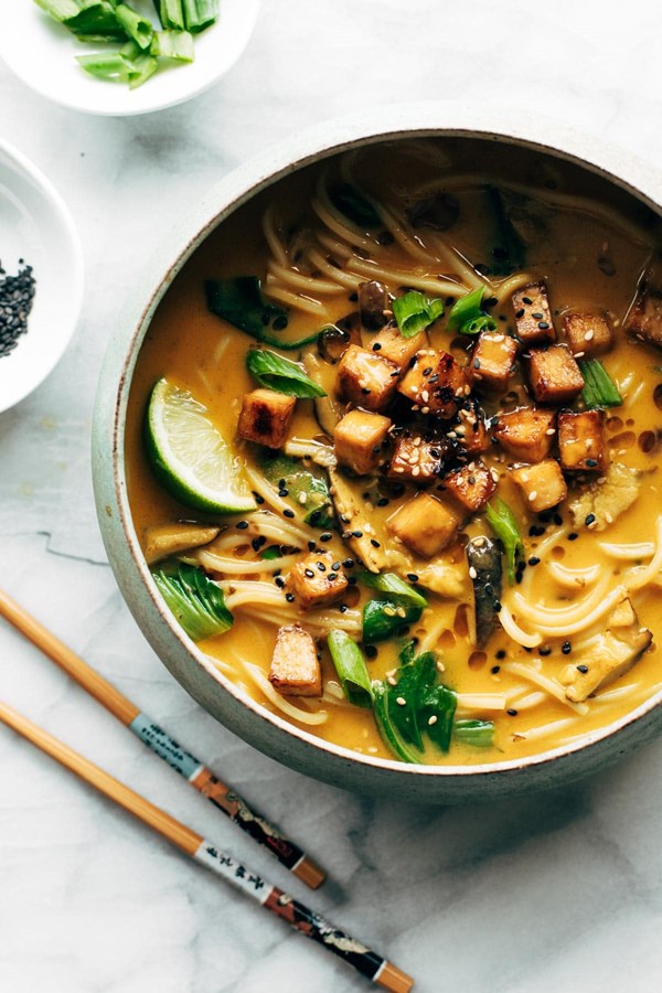Coconut curry ramen