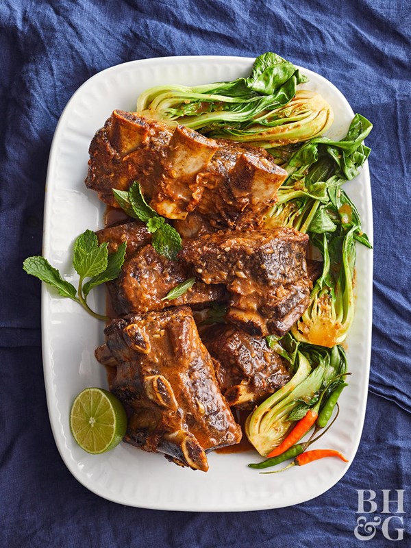Coconut-curry short ribs