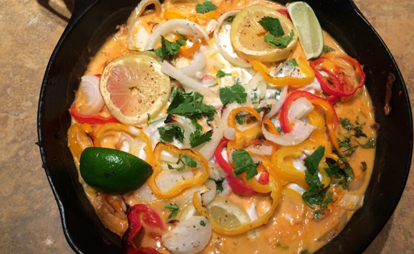 Coconut fish stew (Moqueca de peixe com coco)