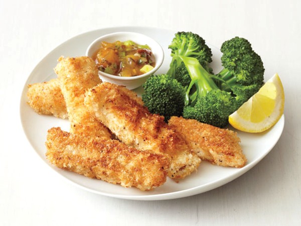 Coconut fish sticks