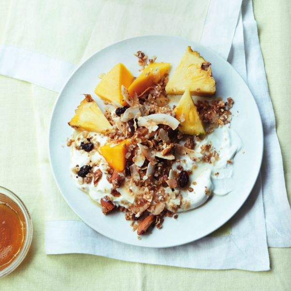 Coconut flax granola