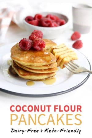 Coconut flour pancakes