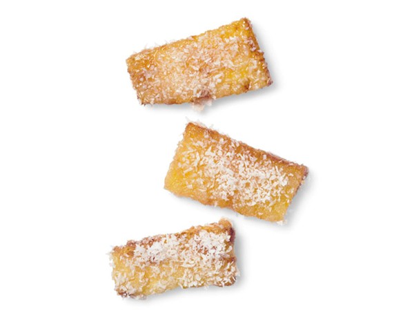 Coconut fried pineapple
