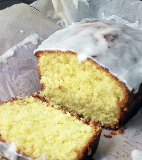 Coconut, ginger and lime cake