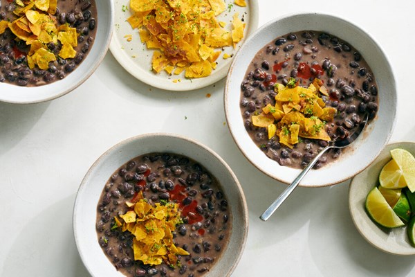 Coconut-ginger black beans [Ali Slagle]