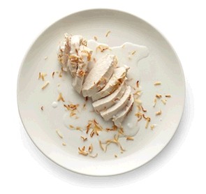 Coconut ginger chicken