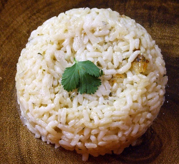 Coconut-ginger rice