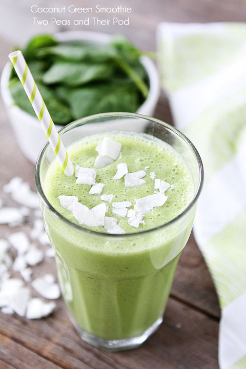 Coconut green smoothie